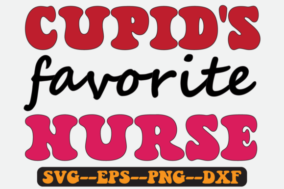 Cupid’s Favorite Nurse: Groovy Retro Graphics for Crafts