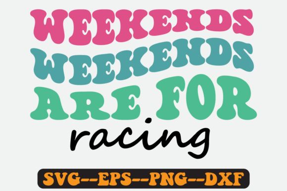 Weekends Are for Racing: Groovy Retro Graphics